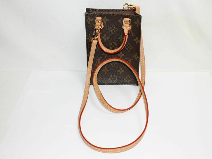楽天市場】[中古] 送料無料 LOUIS VUITTON プティット サックプラ 
