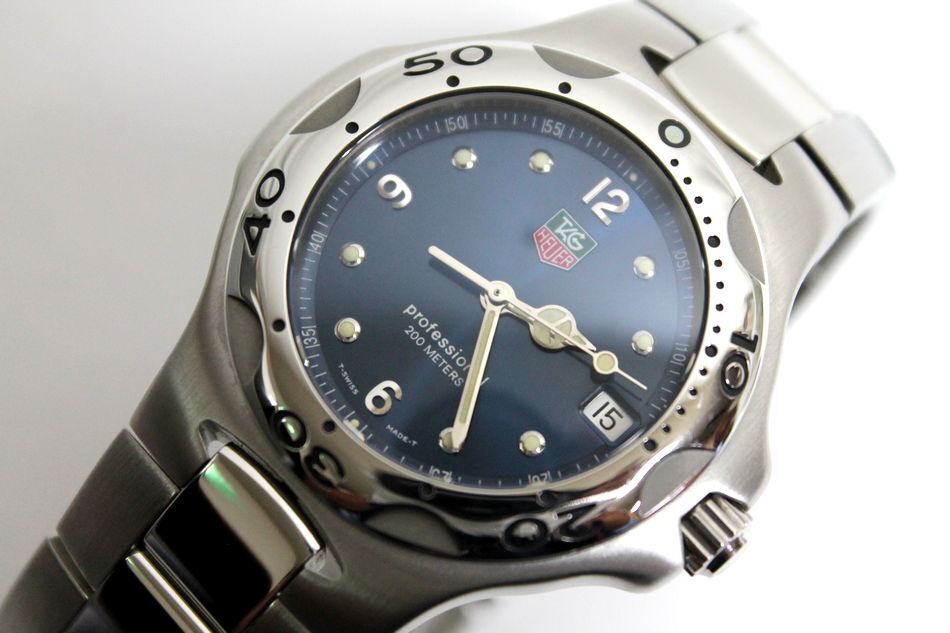 タグホイヤー TAG HEUER WL1113 稼働品 キリウム デイト 腕時計-