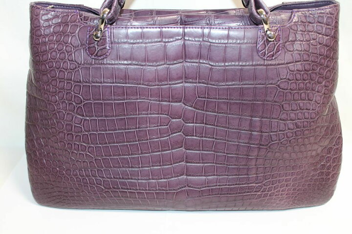 楽天市場】[中古] 送料無料 ポーチ付き クロコダイル JRA認定品 艶消し  