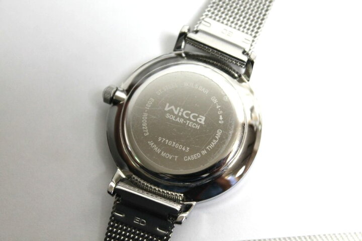 楽天市場】[中古] 動作品 CITIZEN Wicca レディース 腕時計 E031 