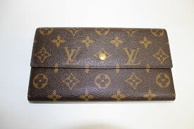 [中古] LOUIS VUITTON ポルトトレゾール インターナショナル M61217 モノグラム 三つ折り長財布 メンズ レディース 男女兼用 ルイヴィトン USED品