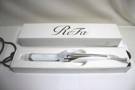 [中古] 動作品 MTG ReFa カールアイロン 26mm RE-AG00A ホワイト 白系 2023年製造 ヘアアイロン エムティジー リファ USED品