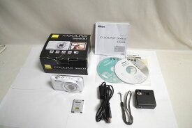 [中古] 動作品 Nikon COOLPIX コンパクトデジタルカメラ S6600 ホワイト 光学12倍ズーム 1602万画素 デジカメ クールピクス ニコン USED品