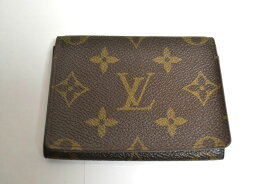 [中古] LOUIS VUITTON アンヴェロップカルトドゥヴィジット モノグラム M62920 名刺入れ カードケース カード入れ メンズ レディース 男女兼用 ルイヴィトン USED品