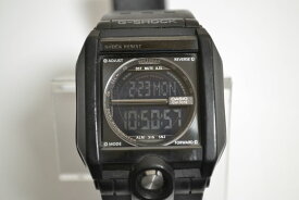 [中古] 動作品 CASIO G-SHOCK スクエア ブラック 黒 メンズ 腕時計 G-8100 デジタル クォーツ レディース 男女兼用 時計 ジーショック USED品