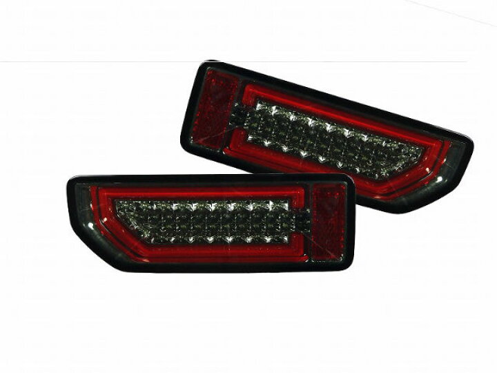 楽天市場】エムブロ サンダーLEDテールランプ【クロームスモーク 