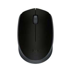 Logitech M170 2.4GHz ���C�����X 3�{�^�� ���w�X�N���[���}�E�X �i�mUSB���V�[�o�[�t�� (�u���b�N)