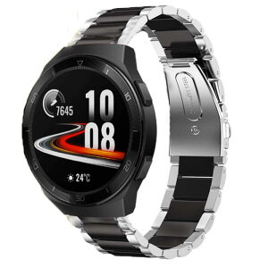 Lamshaw for Huawei Watch GT2e �o���h, �X�e�����X ���^�� �x���g �����o���h �Ή� HUAWEI Watch GT2e 46mm