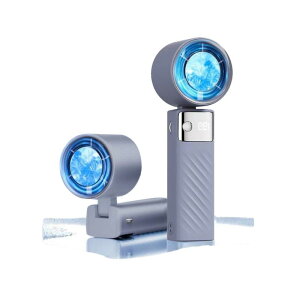 携帯扇風機 強力 静音 USB充電式 1-199段階調節 小型 ハンディファン 冷却機能付き 長時間稼働 3WAY設計(手持ち・卓上・首掛け)軽量 熱中症対策 便利グッズ TYPE-C充電 プレゼント