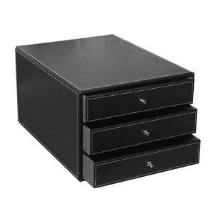 Artispro レターケース a4 木製 おしゃれ 浅型3段 書類整理 書類トレー 引き出し 縦