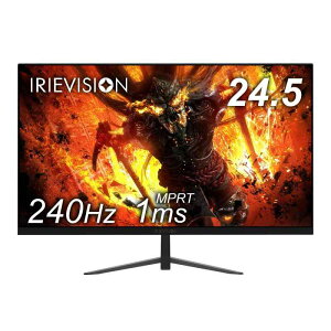 FFF j^[ 24C` Q[~Oj^[ 240Hz 1ms tHD VApl Xx[ `g HDRΉ FreeSync u[Cgy {[J[ tbJ[t[ FFF-LD25G6 IRIEVISION 24.5C`