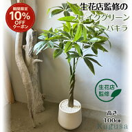 ＼10%offクーポン 7/11まで／ 【生花店監修】 フェイクグリーン パキラ 観葉植物 フェイク 人工観葉植物 …