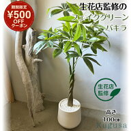 ＼マラソン限定 500円offクーポン／ 【生花店監修】 フェイクグリーン パキラ 観葉植物 フェイク 人工観…