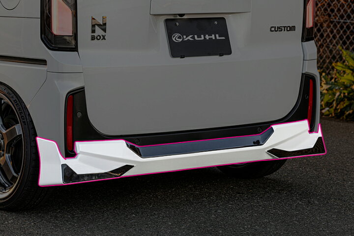 楽天市場】【KUHL STYLE KIT】 ホンダ N-BOX CUSTOM リアエアロ PP 