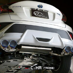 KUHL RACING C-HR TRD �A�O���b�V�u�X�^�C�� ���A�o���p�[�X�|�C���[ �Ή� �X���b�V���J�b�gREGAL4�e�[���}�t���[ 100�� SUS304�X�e�����X �ЊO�}�t���[