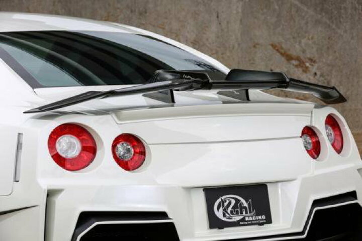 楽天市場】KUHL RACING スワンネックGTウィング TYPE1 NISSAN R35 GT-R 