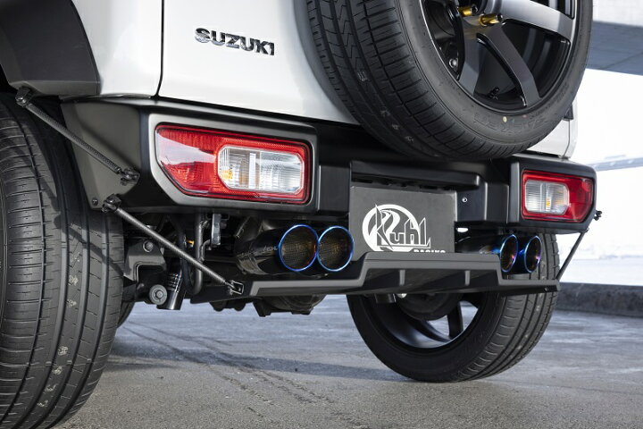 楽天市場】KUHL RACING ジムニー スラッシュ4テールマフラー 90Φ KUHL 