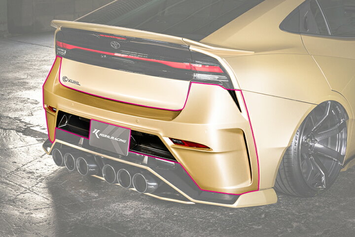 楽天市場】【KUHL】 トヨタ プリウス 新型 エアロパーツ 新型プリウス 