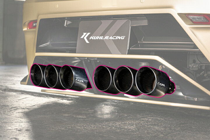 楽天市場】KUHL RACING 60プリウス スラッシュ6テールマフラー 116Φ 