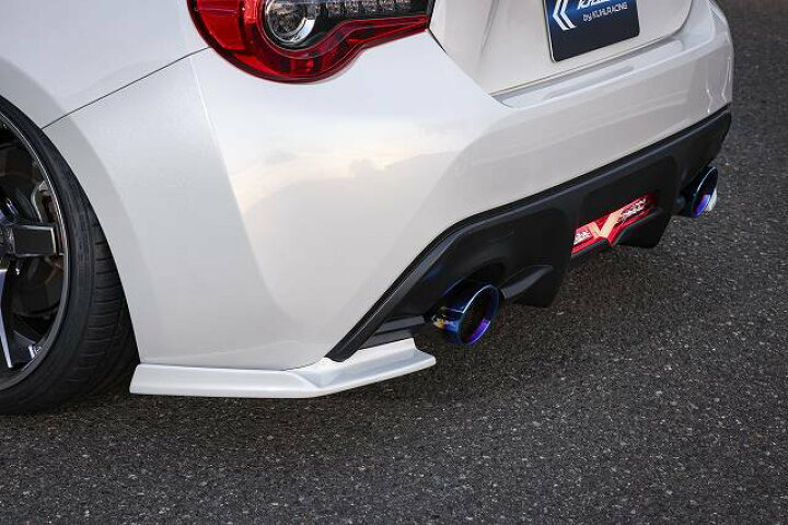 楽天市場】ZN86 後期モデル リアサイドディフューザー (2テール 