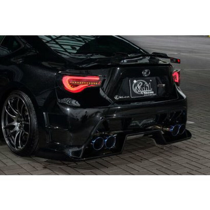 楽天市場】KUHL RACING 01R-GT リアバンパー 86 BRZ 前期 後期 対応 