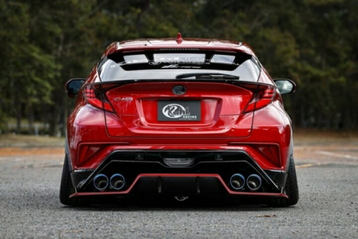 楽天市場】KUHL RACING CHR-RS リアフローティングディフューザー C-HR 