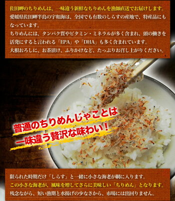 \超目玉!/天然海老ちりめん!愛媛県佐田岬産☆天日干し【天然★海老ちりめん70g×3袋】※メール便配送!
