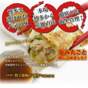 餃子送料無料冷凍ひと口サイズプレゼント博多流屋台の味屋台の味・博多一口餃子25個×5パック+タレ付カリッともちもち肉汁ギュー