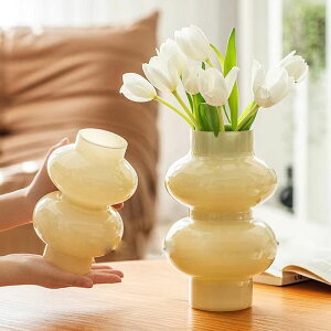 花瓶 ガラス おしゃれ 花器 一輪挿し フラワーベース 透明 25cm 水栽培 北欧 インテリア 雑貨 新生活 リビング 寝室 玄関 書斎 窓辺 食卓 オフィス 花びん 円柱 生花 造花 植物 置物 新築祝い 引