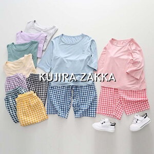 ルームウェア 上下セット 親子ペア パジャマ キッズ 女の子 男の子 子供服 セットアップ ジュニア 半袖 七分袖 Tシャツ ショートパンツ ベビー服 部屋着 赤ちゃん おしゃれ 可愛い レディー