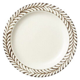 ブロウアイボリー6吋パン皿 16×2食器/陶器/国産/美濃焼/皿/鉢/おしゃれ/カフェ/かわいい取り皿/ おしゃれ/ ナチュラル/ 北欧風/ 花形2枚目画像はケーキ皿の使用例です