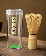 ★送料無料/日本郵便(定形外郵便)★茶筌/ 茶筅/茶せん/茶道具 　八十本立サイズ:（約）直径6cm×高さ10.5…