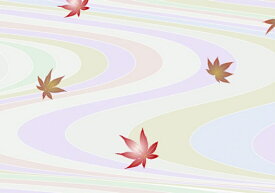 ★当社オリジナル商品のため、営業日正午までの注文分は即日発送★★送料もかなりお得です★紙テーブルマット　波もみじ（100枚入）38×26cm★在庫は日々変動の為、欠品・完売の際は予めご了承願います。