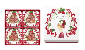 苺のきもち　4個入　【大阪　大阪土産　大阪お土産　修学旅行　土産　大阪名物　】