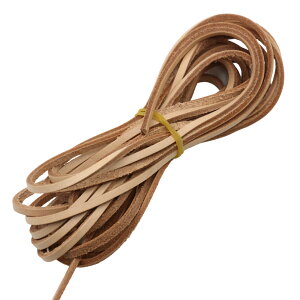 革紐 平紐タイプ 牛革 幅3mm 5m 全6色 レザーコード 平紐 皮紐 革ひも 皮ひも スウェードコード レザー 紐 ひも かわひも アクセサリー ネックレス ペンダント アクセ 材料 パーツ スエードテー