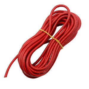 革紐 丸紐タイプ 牛革 幅3mm 5m 全7色 レザーコード 丸紐 皮紐 革ひも 皮ひも スウェードコード レザー 紐 ひも かわひも アクセサリー ネックレス ペンダント アクセ 材料 パーツ スエードテー