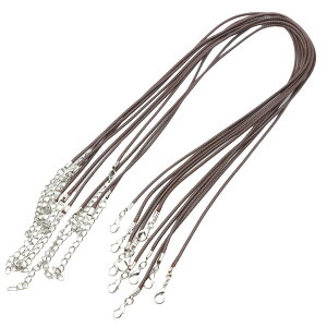 �y10�{�Z�b�g�z�l�b�N���X ���U�[ �S��50cm �S16�F �l�b�N���X�`�F�[�� �l�b�N���X�R�[�h ���琻 �J�j�J�� �A�W���X�^�[�`�F�[�� �l�b�N���X�`�F�[���̂� �����Y ���f�B�[�X ���U�[�R�[�h �l