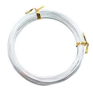 アルミワイヤー 1mm幅 10m巻 全16色 アルミ ワイヤー メタルクラフトワイヤー クラフトアルミワイヤー アーティスティックワイヤー ハンドメイド 工作 針金 手芸 カラー カラーワイヤー 芯 骨