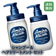 【セット】 アミノメイソン スリーク アミノセラム シャンプー トリートメント セット 各450ml Amino Mas…
