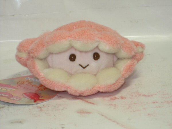 ヒオウギガイ のぬいぐるみ  ぽちゃまる　サクラシリーズ　ヒオウギガイ S  【母の日】【プレゼント】  【定型外郵便物対応商品】