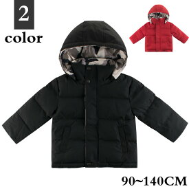 キッズ アウター 子供服 ジャケット 男の子 女の子 フード付き両面使用 中綿 防寒 ボーイズ ガールズ 無地 切替え ダウンジャケット ジュニア 韓国子供服 レッド ブラック 迷彩 90cm 100cm 110cm 120cm 130cm 140cm バレンタイン 2023 プレゼント