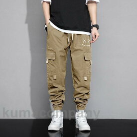 カーゴパンツ メンズ パンツ ファッション アウトドア 作業着 カジュアル マルチポケットズボン 登山 釣り バイク 耐摩耗性