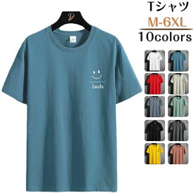 Tシャツ メンズ 半袖 ロゴ プリント クルーネック ティーシャツ 大きいサイズ トップス アメカジ ロゴ 綿 新作 消化 おしゃれ 春 夏 服 トップイズム ゆうパケ