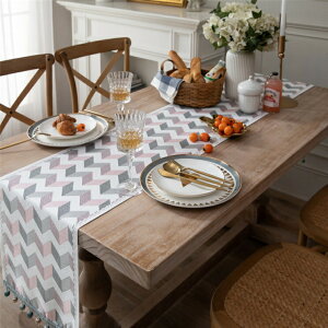 テーブルランナー テーブルクロス 食卓ランナー 布 クロス テーブルセンター テーブル ランナー センタークロス 北欧 モダン 和風 ランチョン マット センター クロス タッセル 花瓶敷き 家