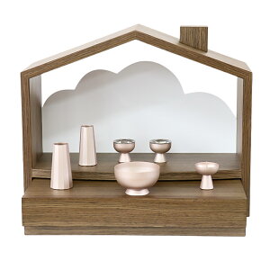 仏壇 ミニ仏壇「天の舞」仏具セット セレス チェリンミニ モダンミニ仏壇 仏壇 おしゃれ コンパクト 仏壇 オープン 手元供養 ステージ仏壇 ペット仏壇 北欧風 おうち型 かわいい 台