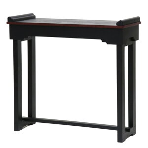 組立式 背高 立焼香机 2.5尺(幅75cm・高さ68cm)黒塗り 万能卓 焼香用 お焼香 葬儀 前机 経机