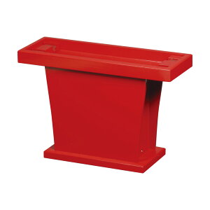 鳴り物置台専用下台 朱塗 妙鉢用/銅鑼用/せん法太鼓用 日本製 (3800-5000)