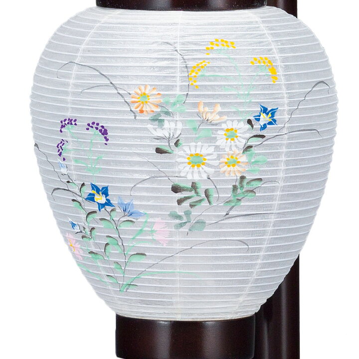 楽天市場】盆提灯 彩華(あやか) 木製 ブラウン色 No.5824 (岐阜提灯 