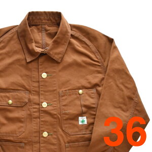 TCB jeans TCB�W�[���Y Cat Head Jacket �����Y �t�H�~ Brown Canvas BROWN 36-42size �A�E�^�[