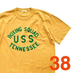 A.G.SPALDING&BROS. �G�[�W�[�X�|���f�B���O�A���h�u���X ARCHIVE GRAPHIC TEE BOXING SQUAD USS TENNESSEE �����Y�E���f�B�[�X �t�ďH�~ Cotton Jersey 5colors 38-40size �g�b�v�X